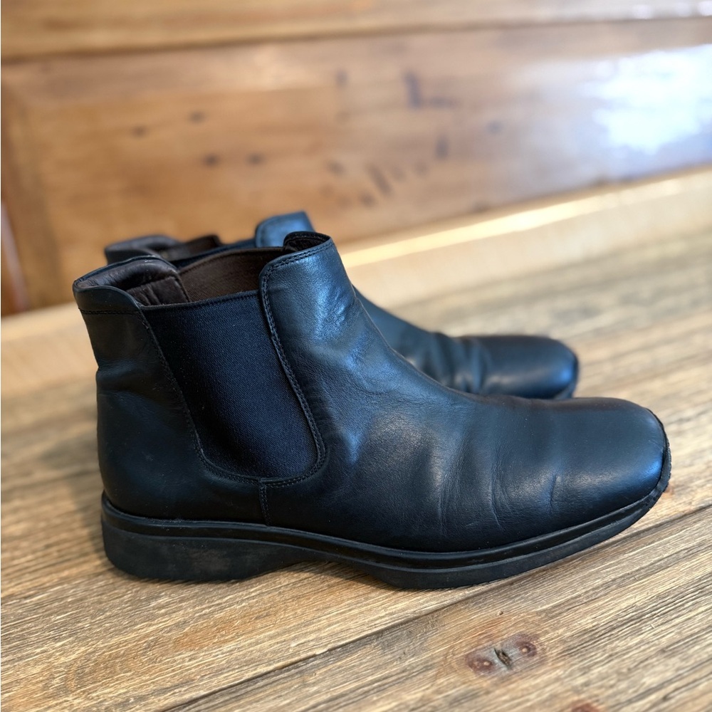 To Boot New York Black Leather Men's Ankle Boots